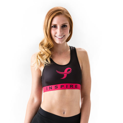 Inspire Performance Breast Cancer Sports Bra