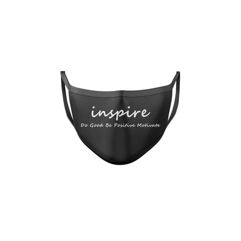 Inspire Black & White Reusable Mask