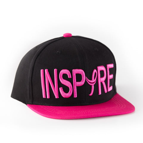 Inspire Breast Cancer Awareness Snapback Hat