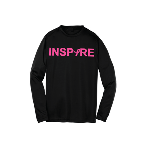 Inspire Men's Breast Cancer Awareness Long Sleeve