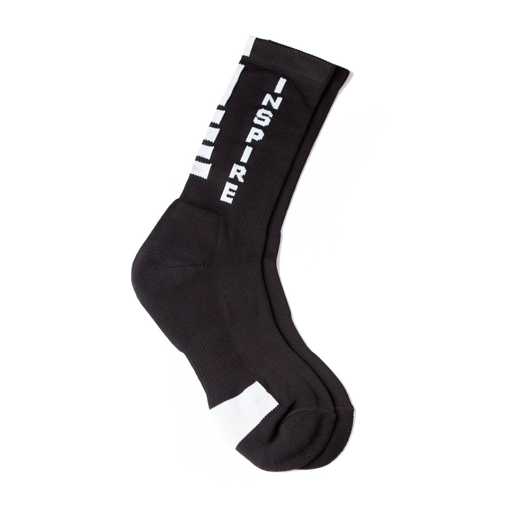 Inspire Black & White Socks